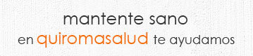 Con quiromasalud te mantendrás sano